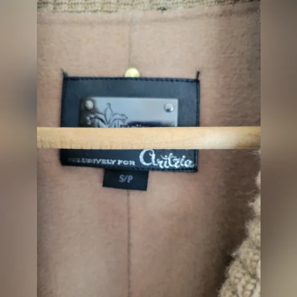 Mackage Tan Pea Coat - Picture 6 of 14